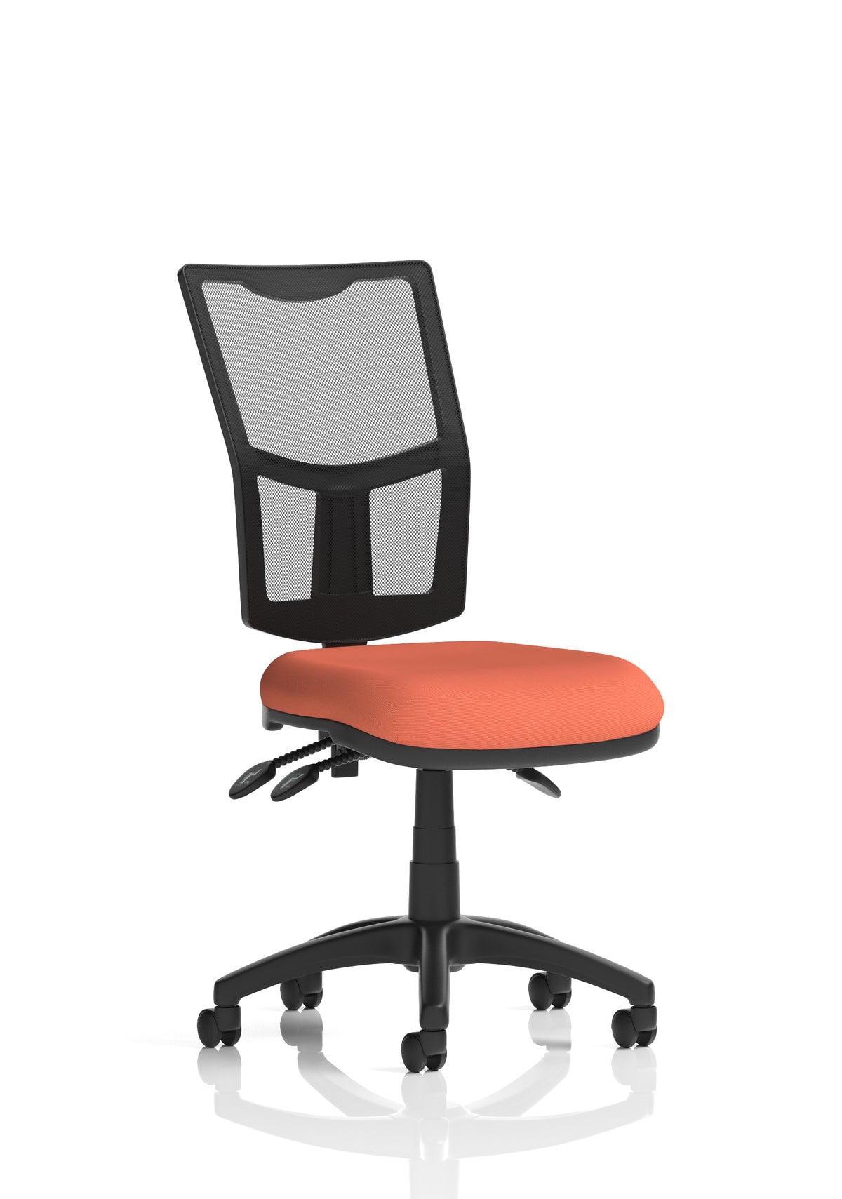 Windham Medium Back Mesh Task Chair | Gas Height | Independent Tilt | Height Adjustable Back Bespoke Quest Crab None - Industrious Decor