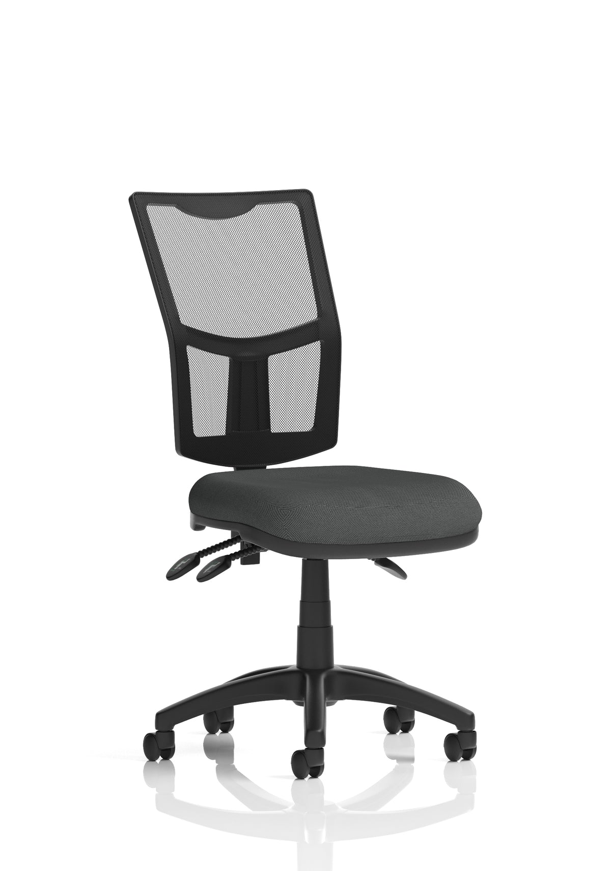 Windham Medium Back Mesh Task Chair | Gas Height | Independent Tilt | Height Adjustable Back Bespoke Quest Mussel None - Industrious Decor