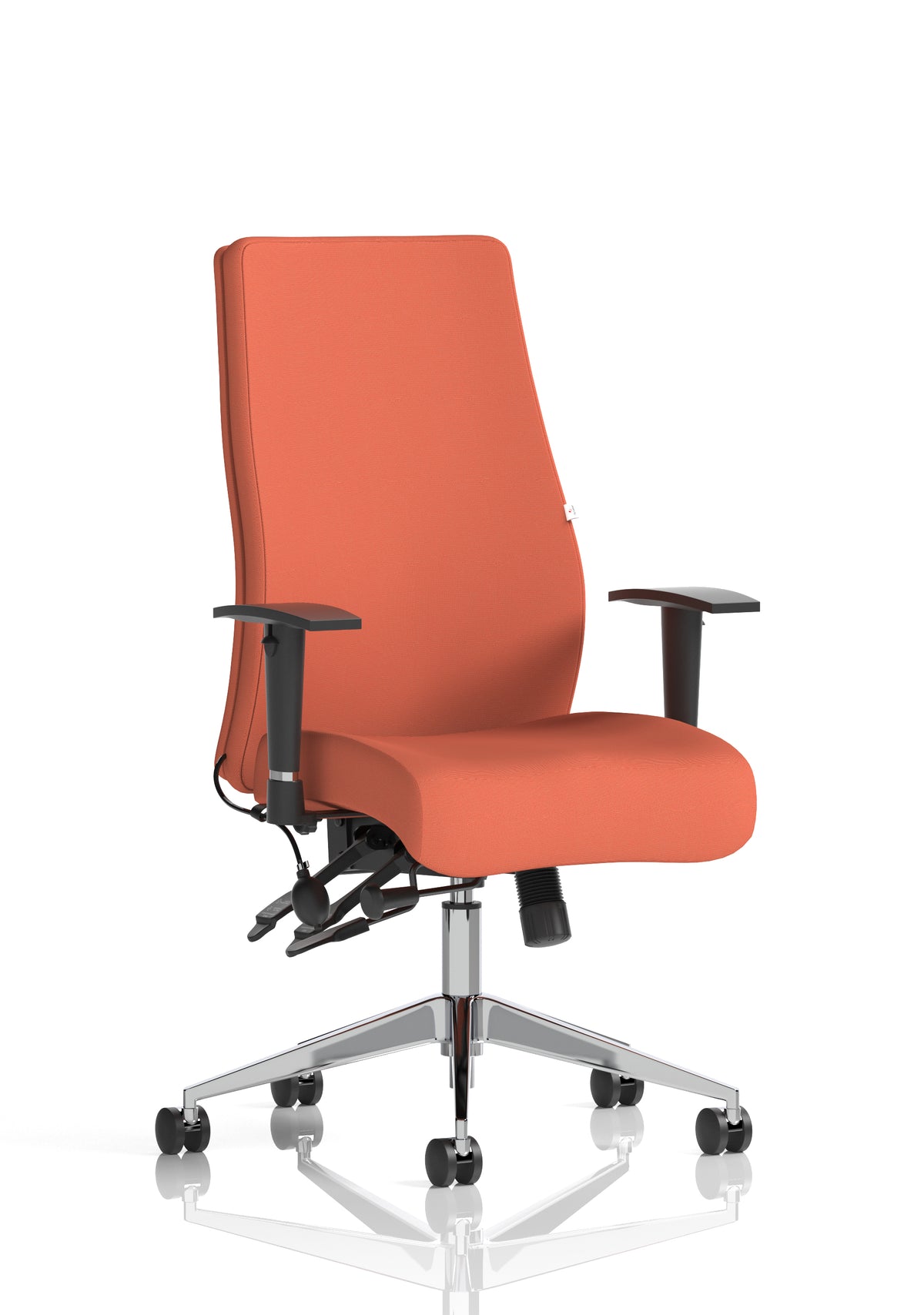 Silverton 24Hr High Back Ergonomic Task Chair | Independent Tilt | Adjustable Lumbar & Headrest Bespoke Quest Crab Matching Bespoke Colour None - Industrious Decor