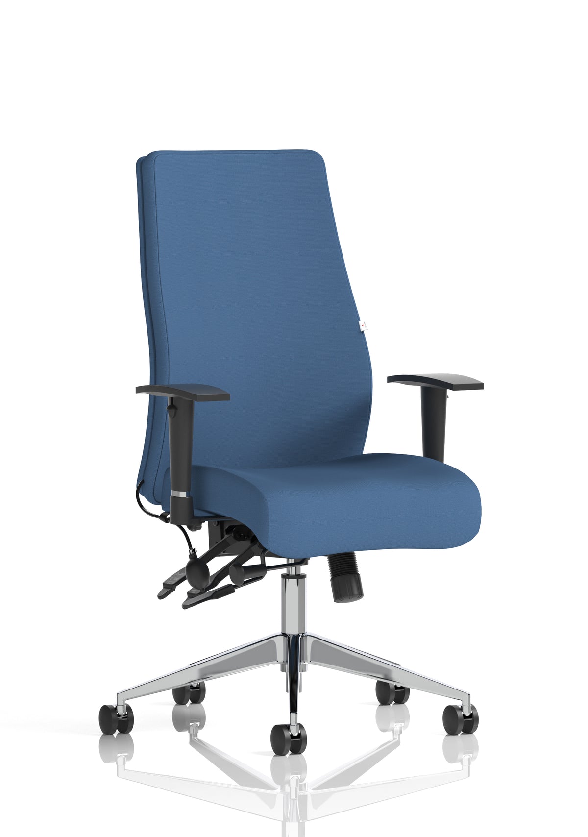 Silverton 24Hr High Back Ergonomic Task Chair | Independent Tilt | Adjustable Lumbar & Headrest Bespoke Quest Limpet Matching Bespoke Colour None - Industrious Decor