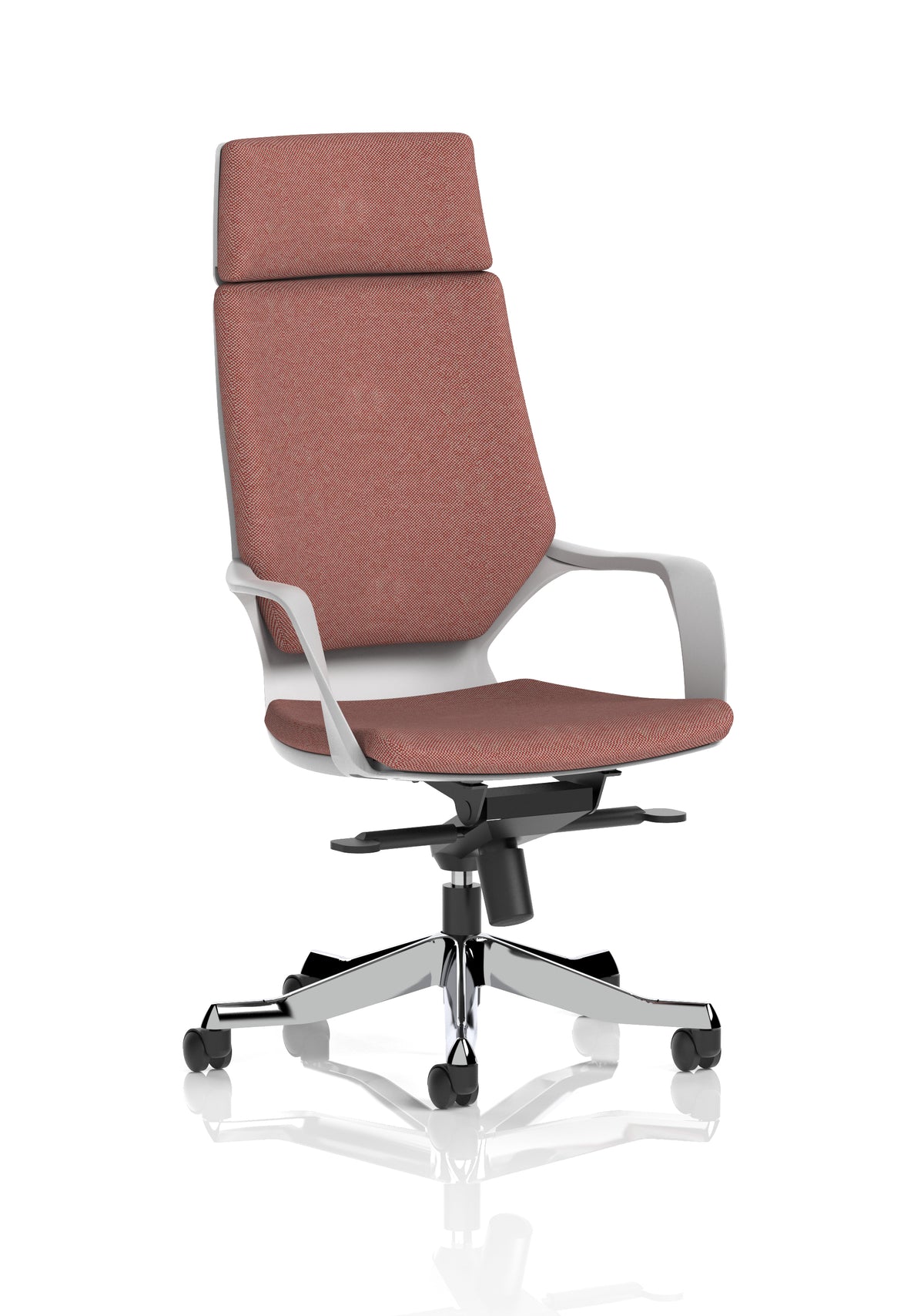 Oakridge High Back Executive Office Chair with Arms Bespoke Rivet Forge - Industrious Decor