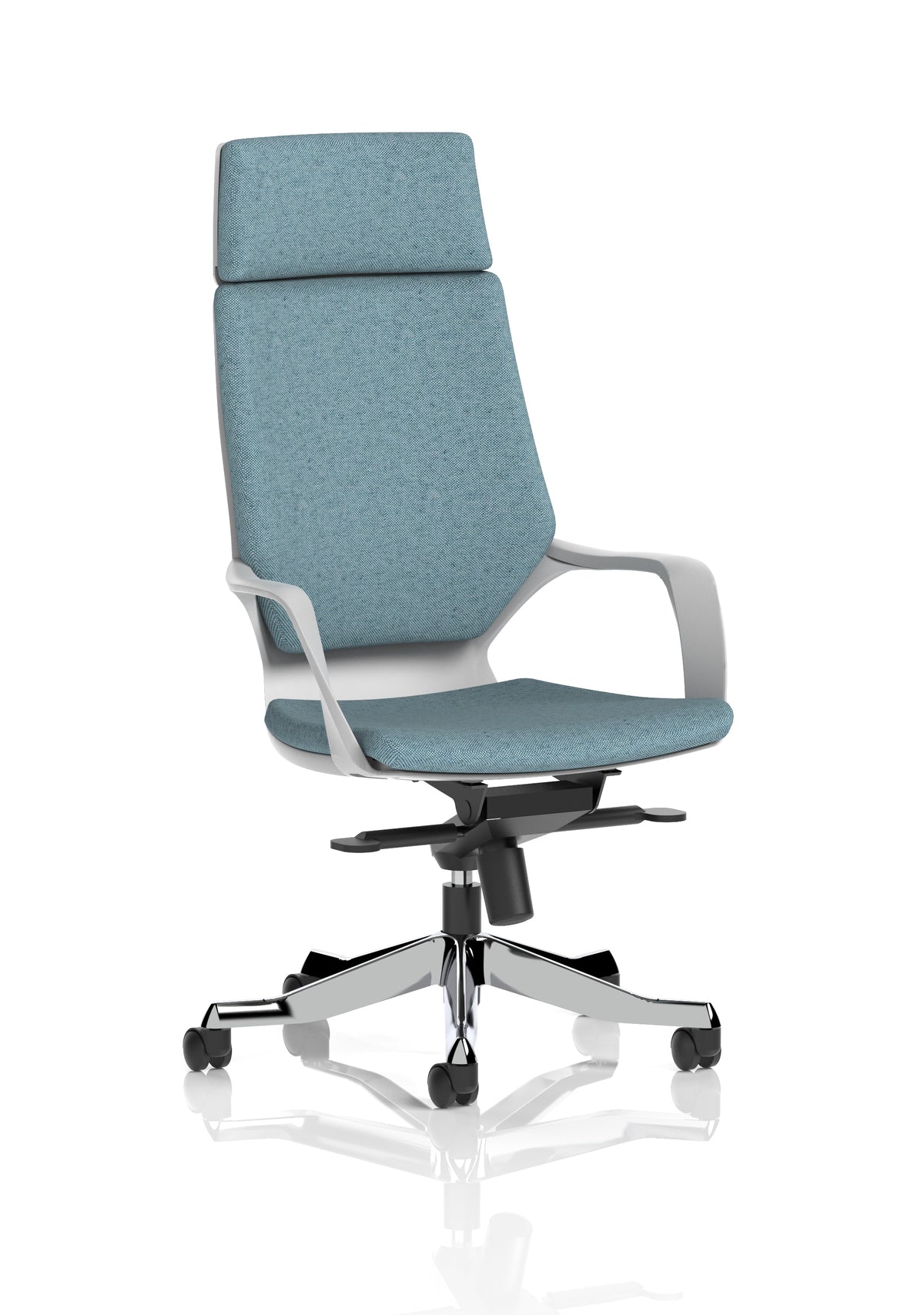 Oakridge High Back Executive Office Chair with Arms Bespoke Rivet Quench - Industrious Decor