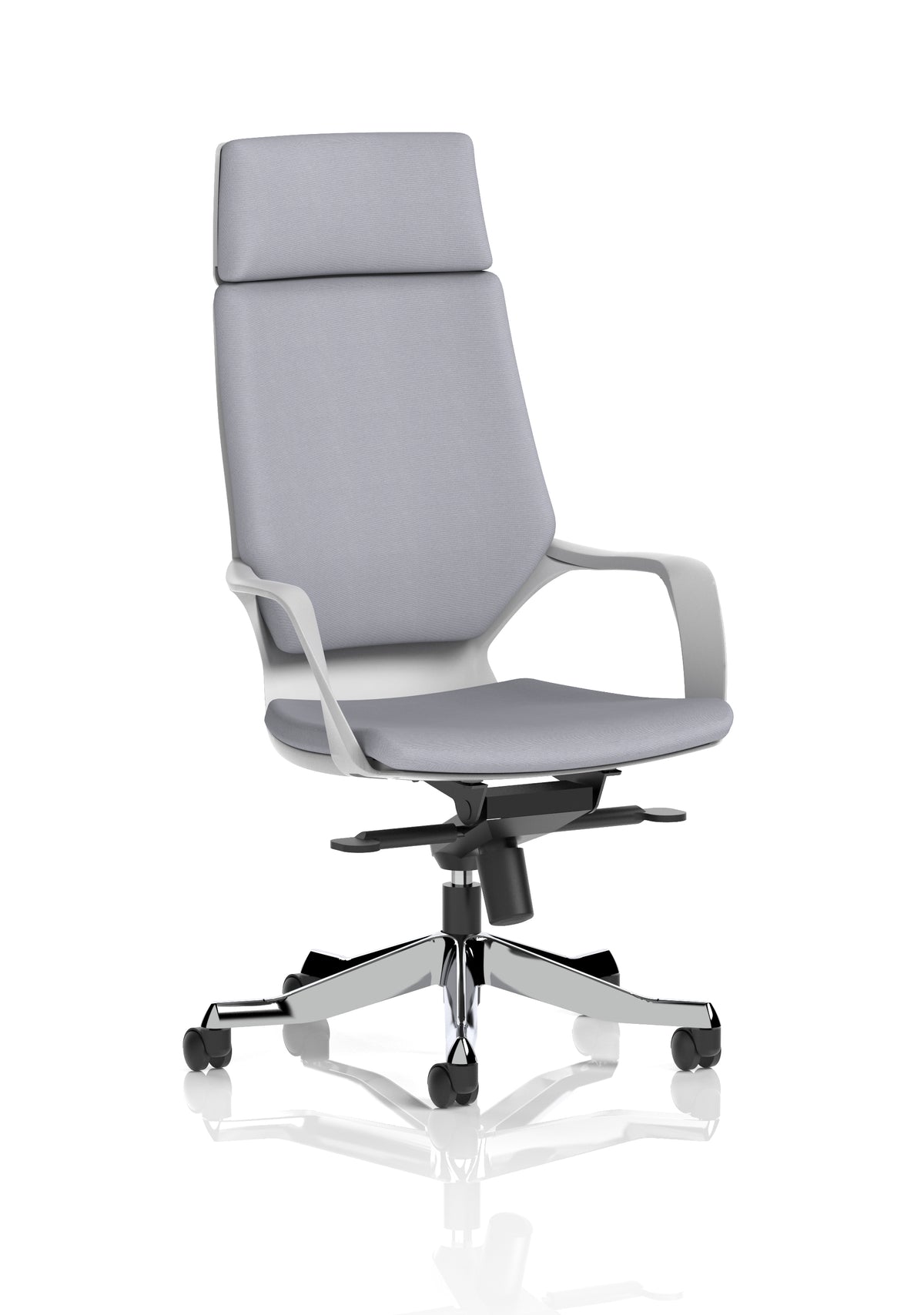 Oakridge High Back Executive Office Chair with Arms Bespoke Quest Shell - Industrious Decor