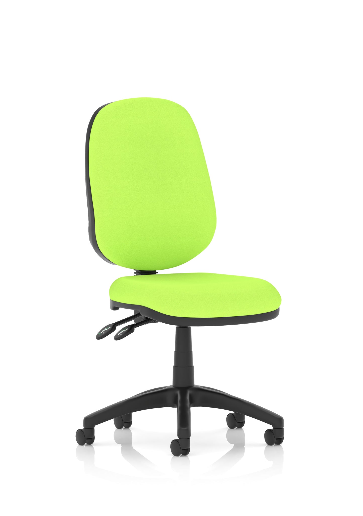 Luna II Lever Task Operator Chair Myrrh Green None - Industrious Decor
