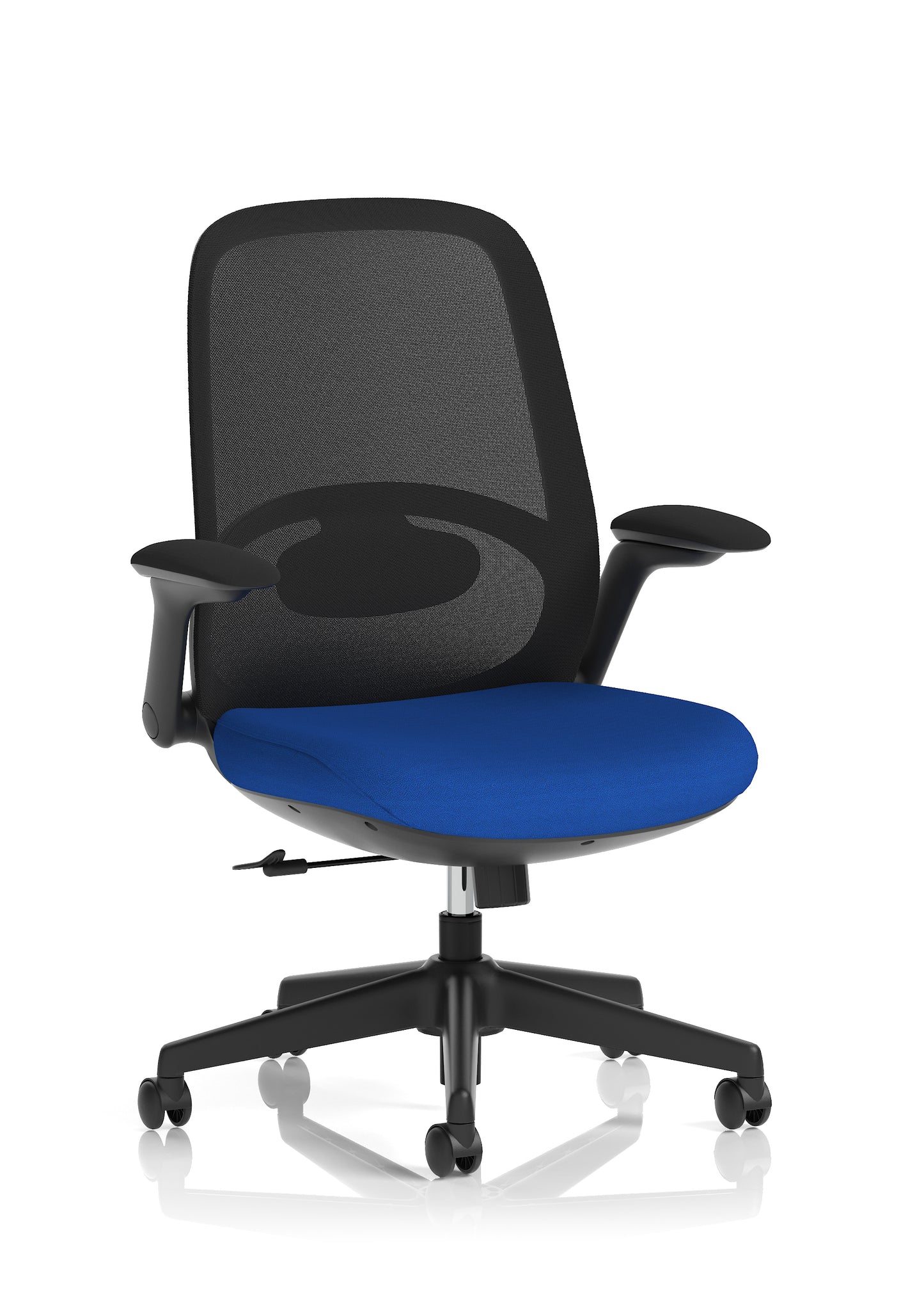 Crew 2 Task Operator Mesh Back Chair Bespoke Stevia Blue - Industrious Decor