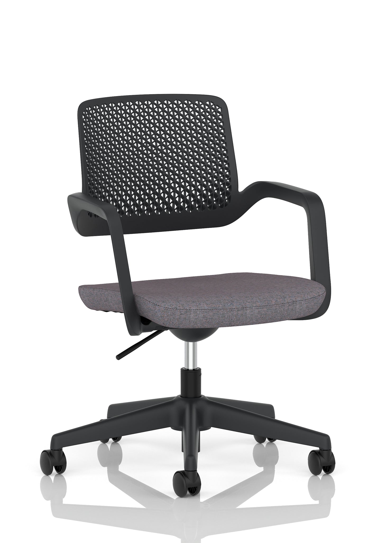 Cosmo Task Operator Chair Black Bespoke Rivet Fuse - Industrious Decor