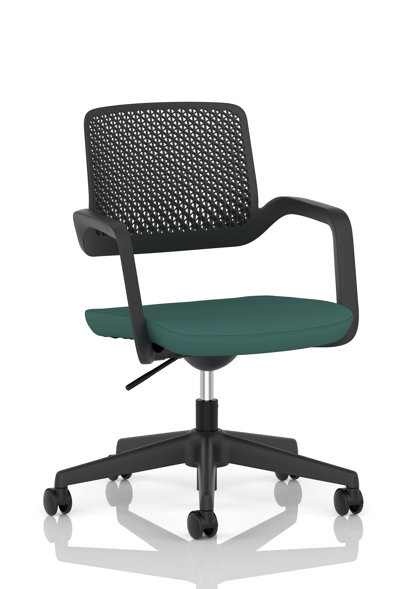 Cosmo Task Operator Chair Black Bespoke Quest Kelp - Industrious Decor