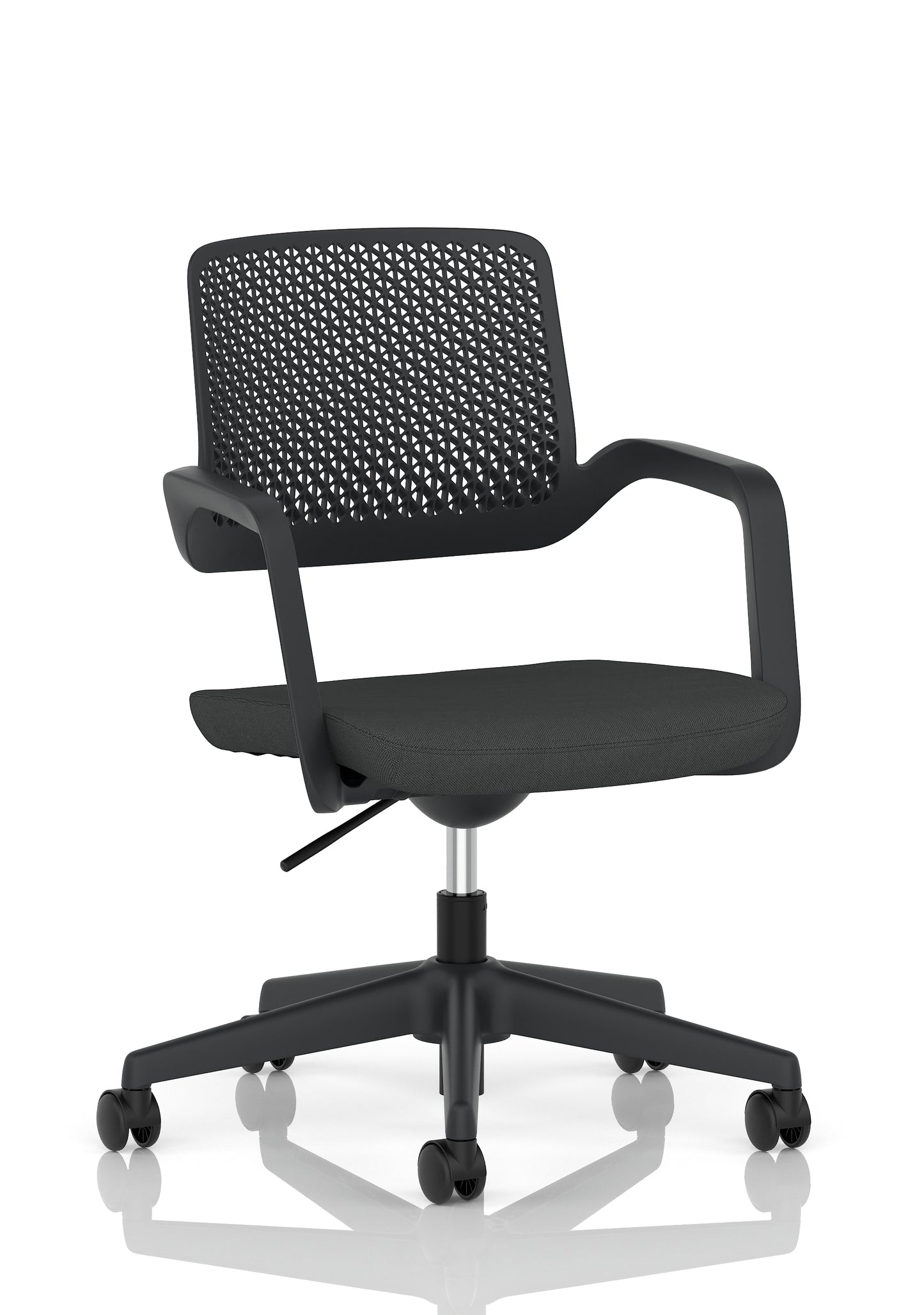 Cosmo Task Operator Chair Black Bespoke Quest Mussel - Industrious Decor