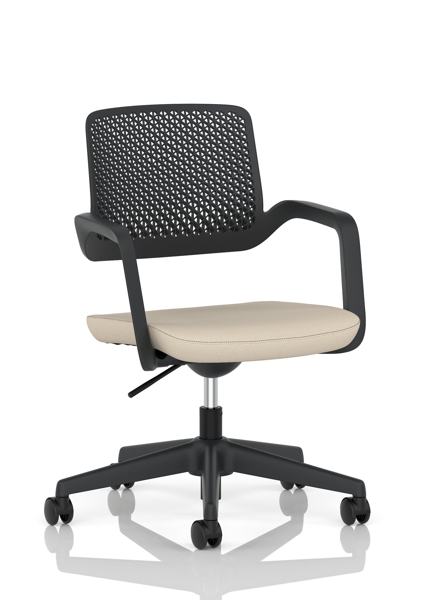Cosmo Task Operator Chair Black Bespoke Quest Salt - Industrious Decor