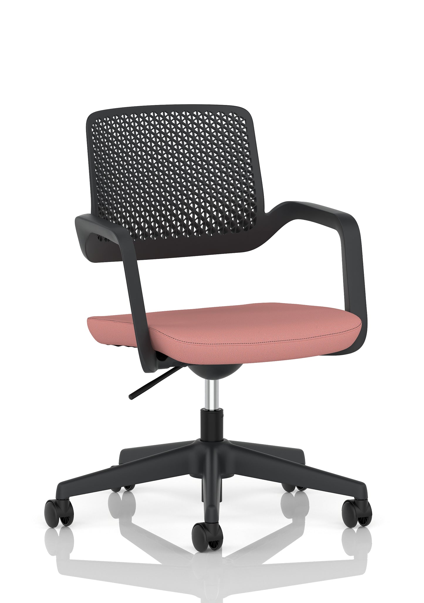 Cosmo Task Operator Chair Black Bespoke Quest Shrimp - Industrious Decor