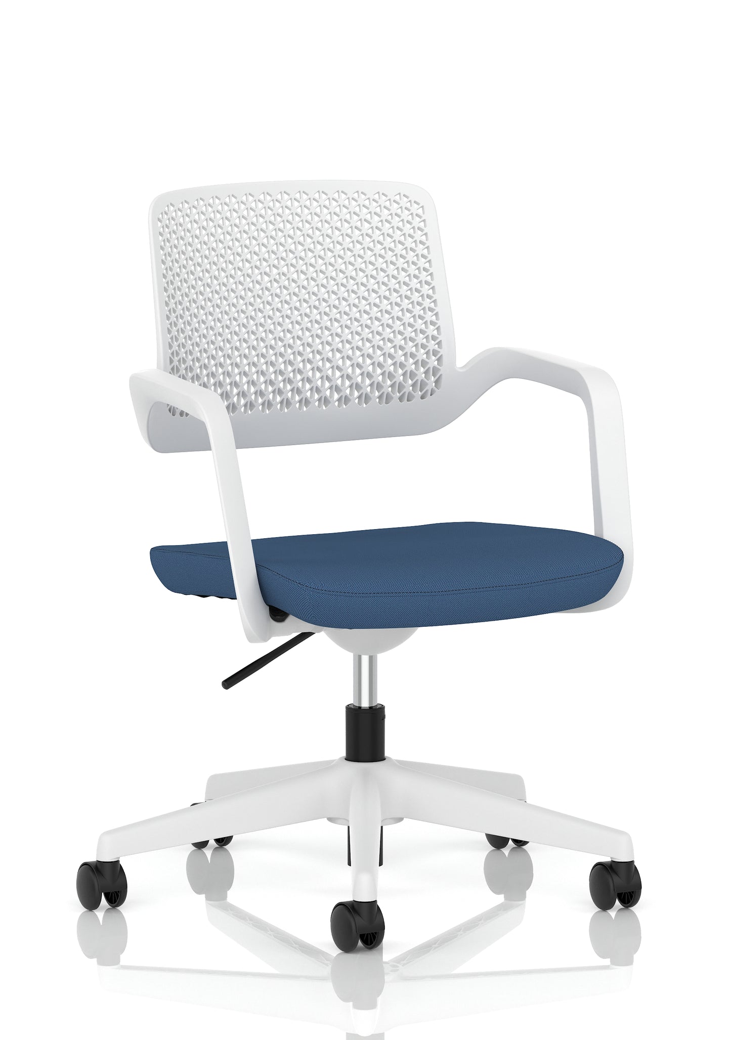Cosmo Task Operator Chair White Bespoke Quest Limpet - Industrious Decor