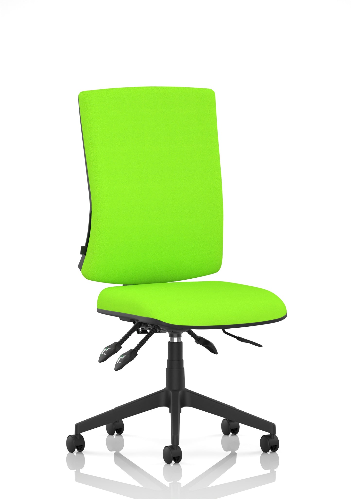 Orlena High Back Ergonomic Task Operator Office Chair Bespoke Myrrh Green Matching Bespoke Colour None - Industrious Decor