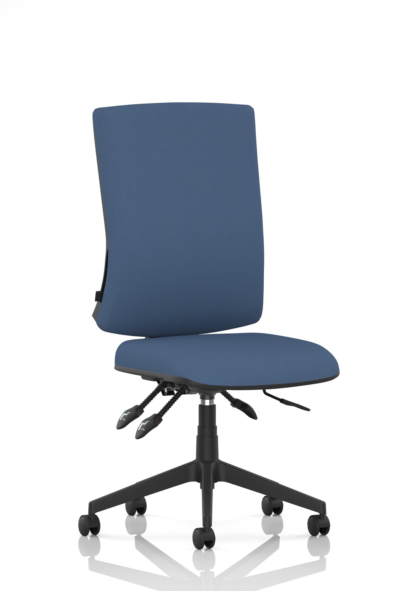 Orlena High Back Ergonomic Task Operator Office Chair Bespoke Quest Limpet Matching Bespoke Colour None - Industrious Decor