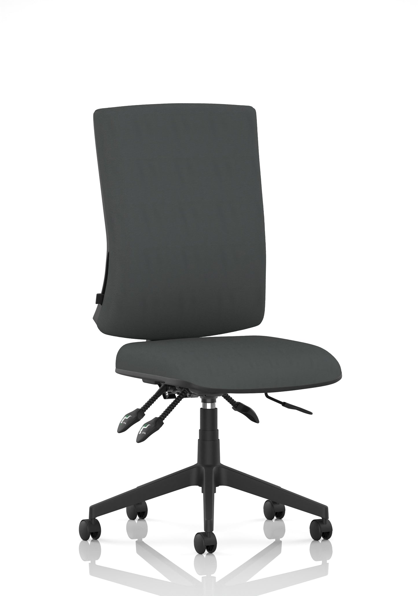 Orlena High Back Ergonomic Task Operator Office Chair Bespoke Quest Mussel Matching Bespoke Colour None - Industrious Decor