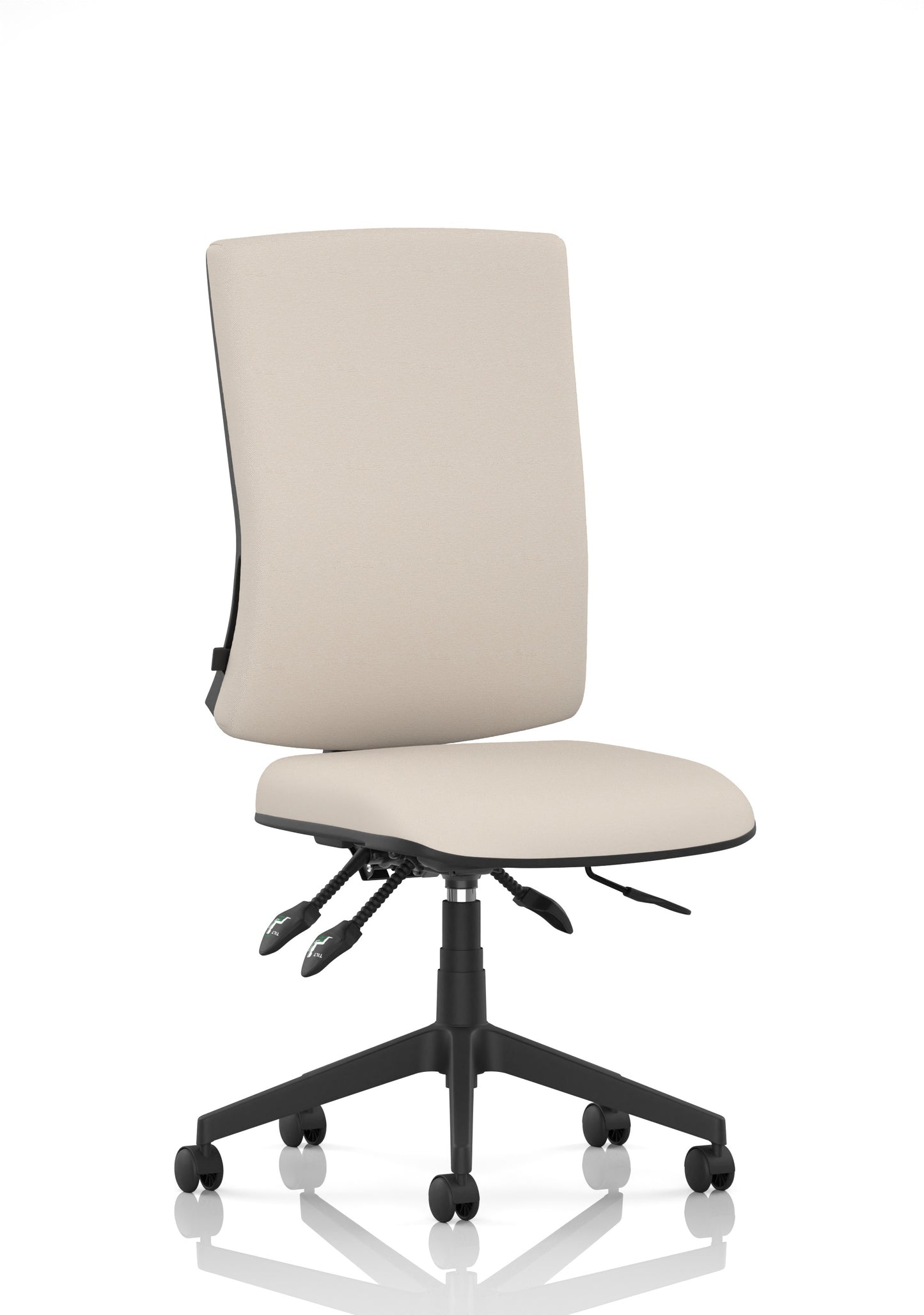 Orlena High Back Ergonomic Task Operator Office Chair Bespoke Quest Salt Matching Bespoke Colour None - Industrious Decor