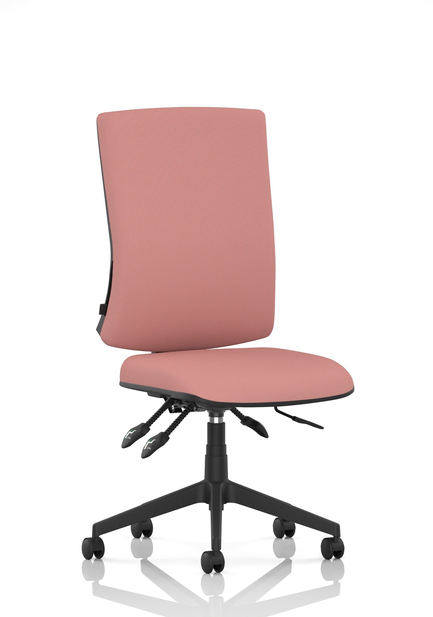 Orlena High Back Ergonomic Task Operator Office Chair Bespoke Quest Shrimp Matching Bespoke Colour None - Industrious Decor