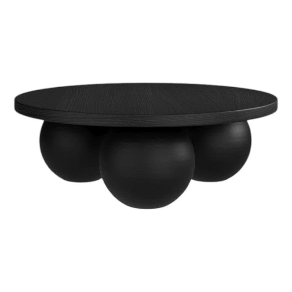 Ball Coffee Table — Light Black - Industrious Decor