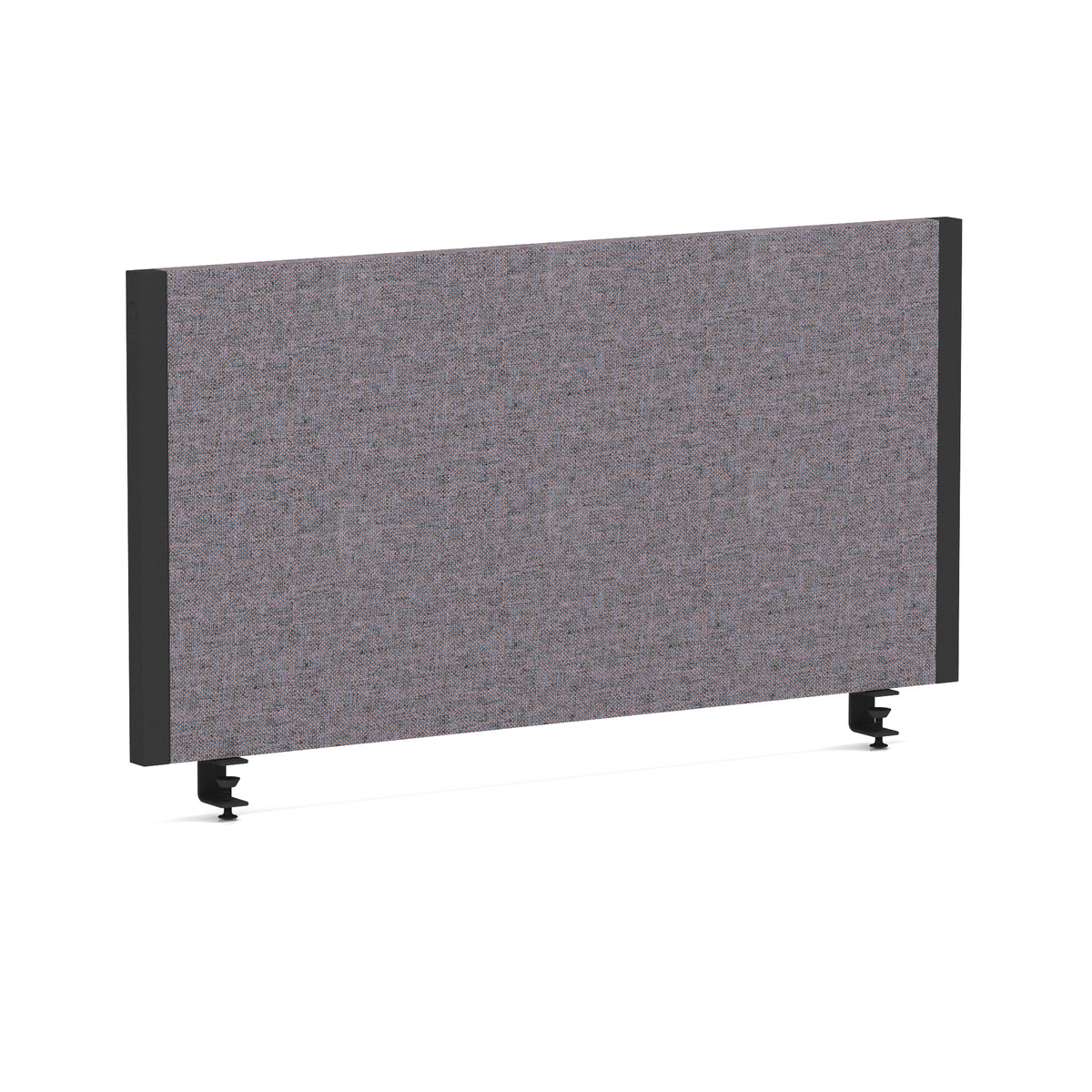 Bramwell Bench Desk Privacy Screen – Black Frame Bespoke Rivet Fuse 800 - Industrious Decor