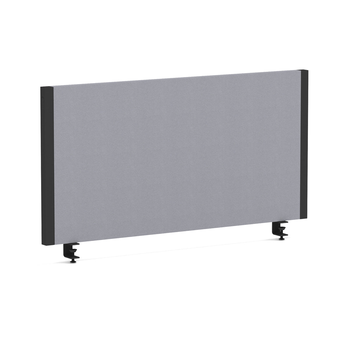 Bramwell Bench Desk Privacy Screen – Black Frame Bespoke Quest Shell 800 - Industrious Decor