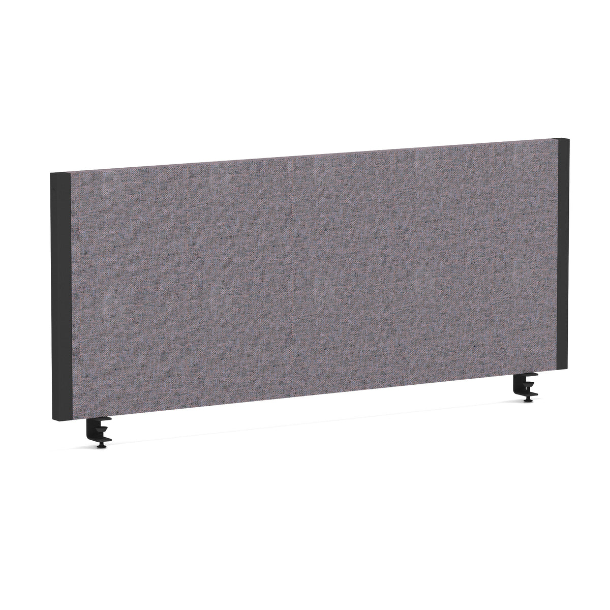 Bramwell Bench Desk Privacy Screen – Black Frame Bespoke Rivet Fuse 1000 - Industrious Decor