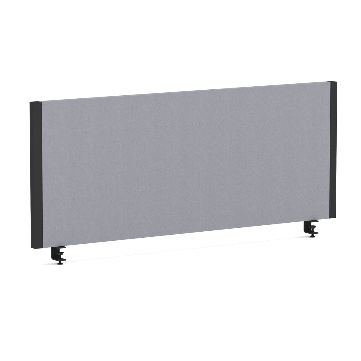 Bramwell Bench Desk Privacy Screen – Black Frame Bespoke Quest Shell 1000 - Industrious Decor