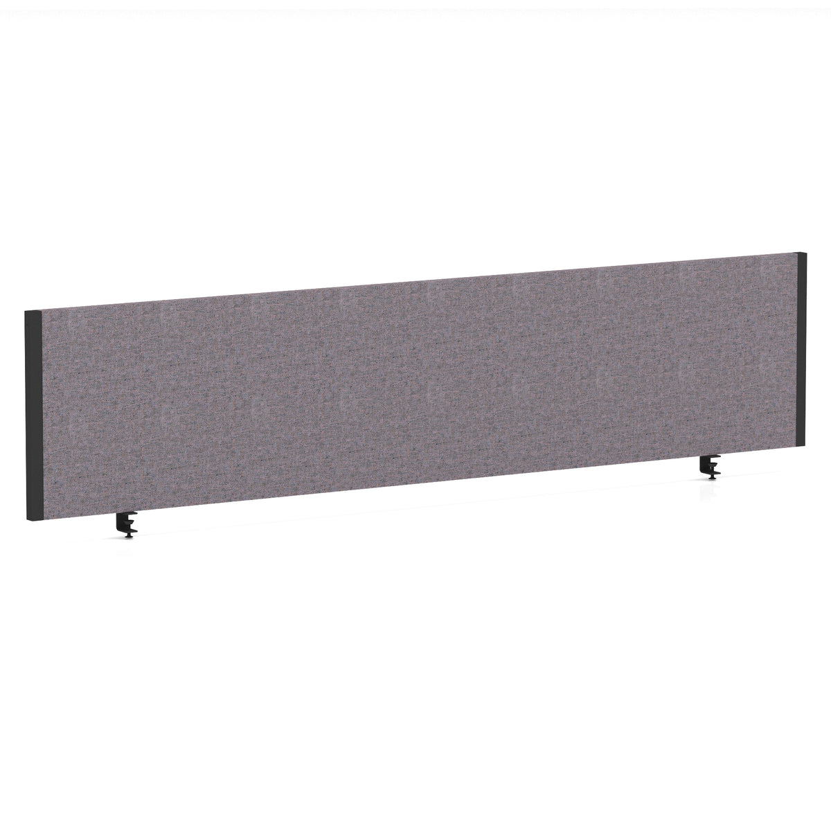Bramwell Bench Desk Privacy Screen – Black Frame Bespoke Rivet Fuse 1800 - Industrious Decor