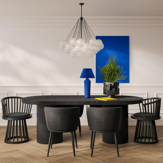 Cage Dining Chair — Black - Industrious Decor