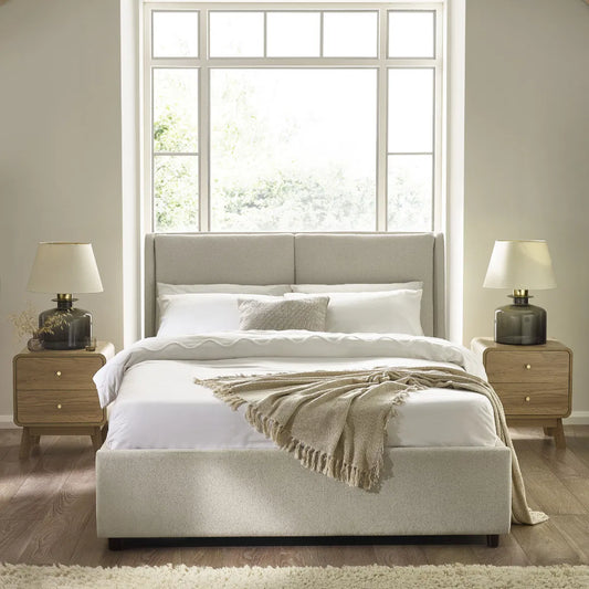 Pillow Ottoman King Size Bed