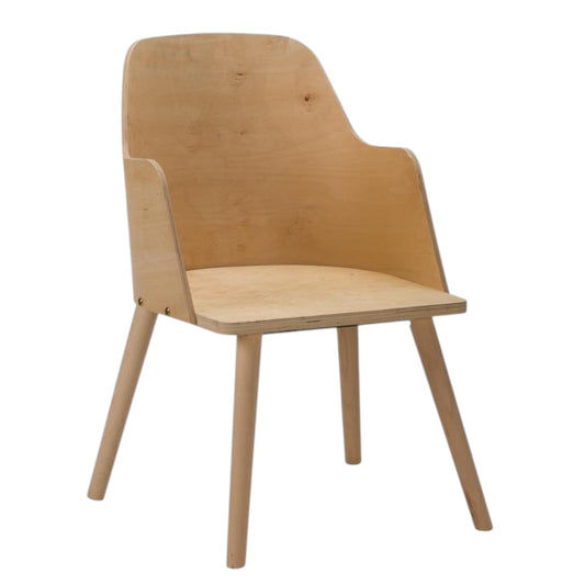 MADISON Armchair Frame – Raw Frame - Industrious Decor