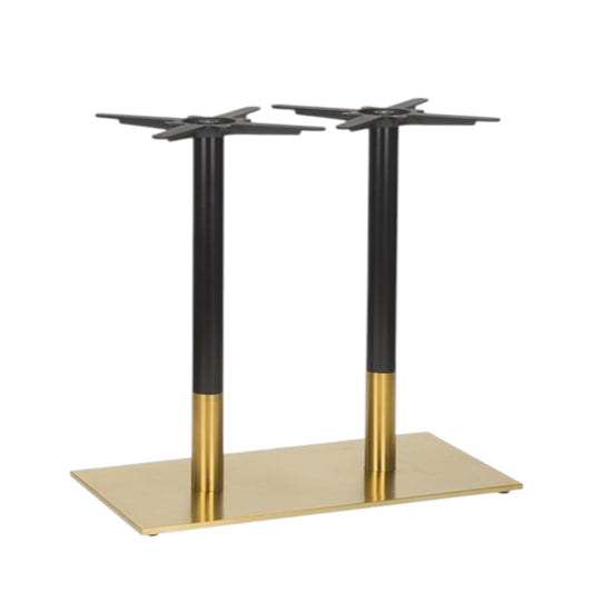 Nix Table Twin Base - Dining & Poseur Heights Dining Table - Industrious Decor