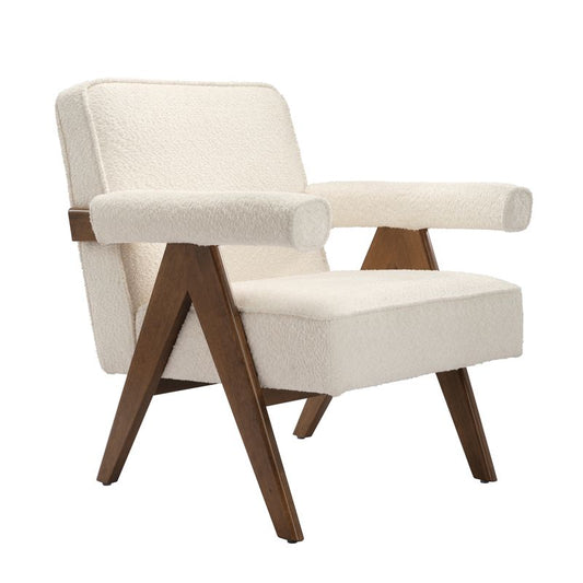 Modena Ivory Chair - Industrious Decor