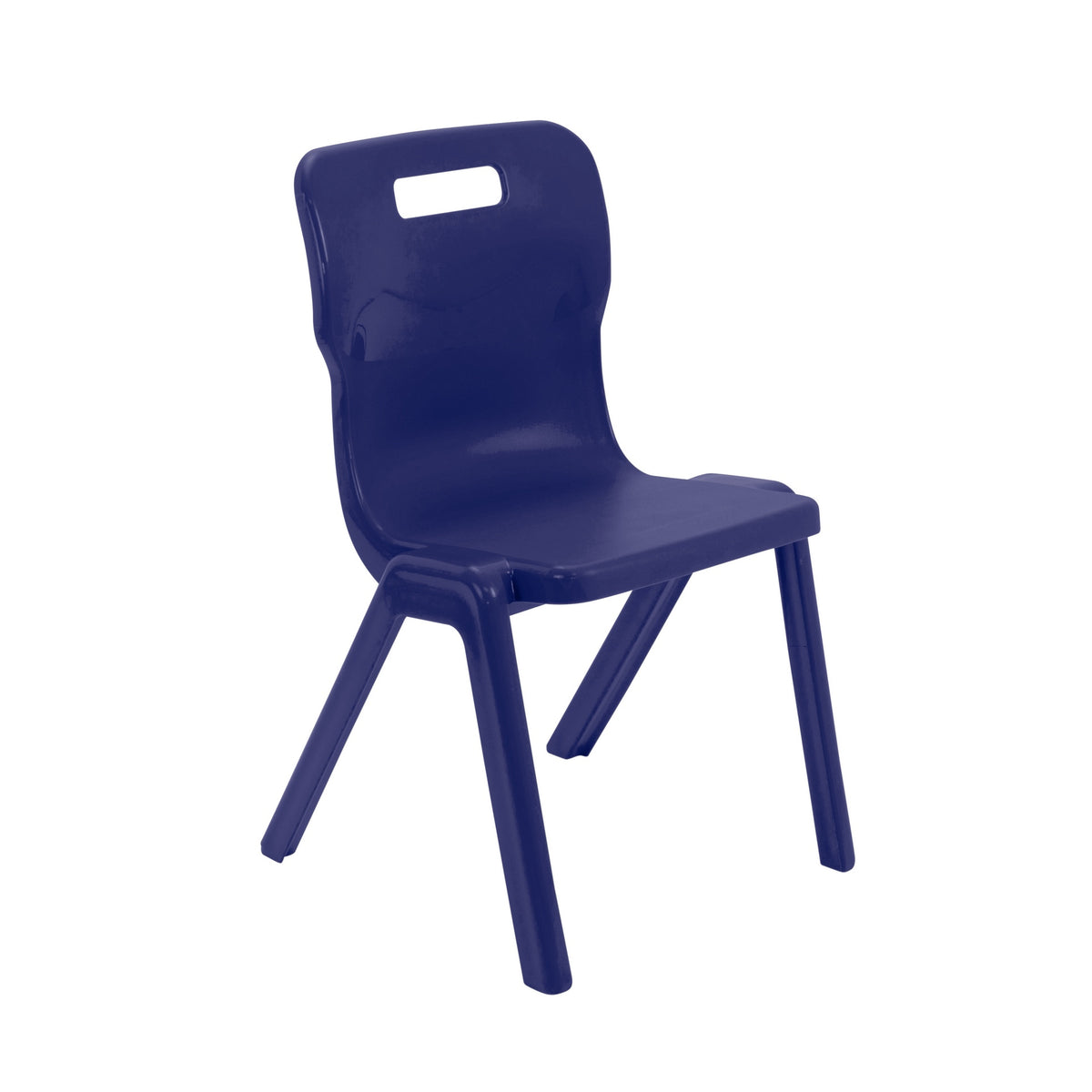 Veyra One-Piece Classroom Chair Midnight Blue - Industrious Decor