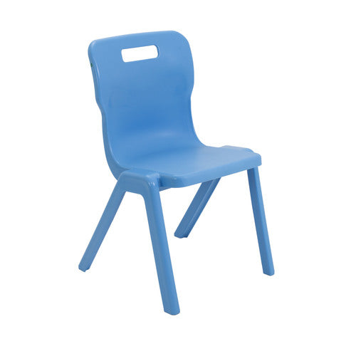 Veyra One-Piece Classroom Chair Sky Blue - Industrious Decor