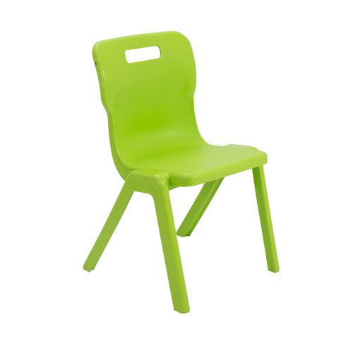 Veyra One-Piece Classroom Chair Lime - Industrious Decor