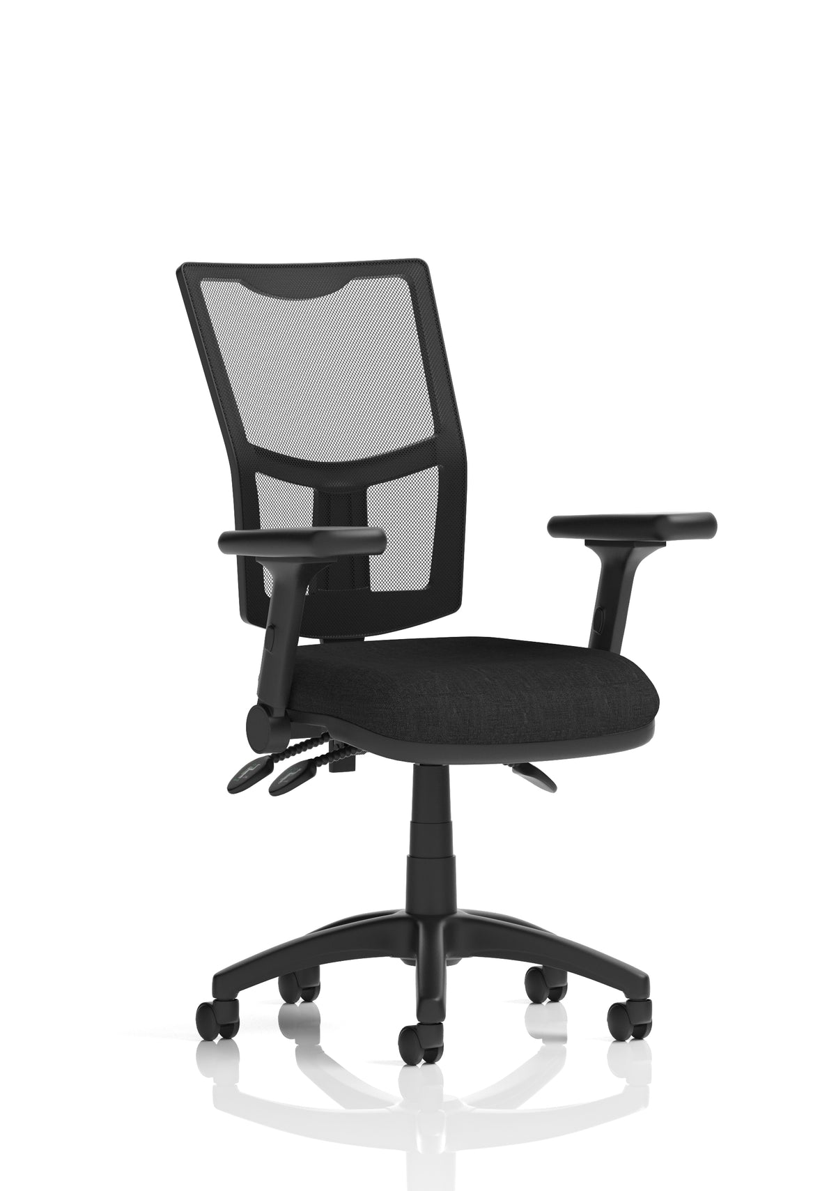 Windham Medium Back Mesh Task Chair | Gas Height | Independent Tilt | Height Adjustable Back - Industrious Decor