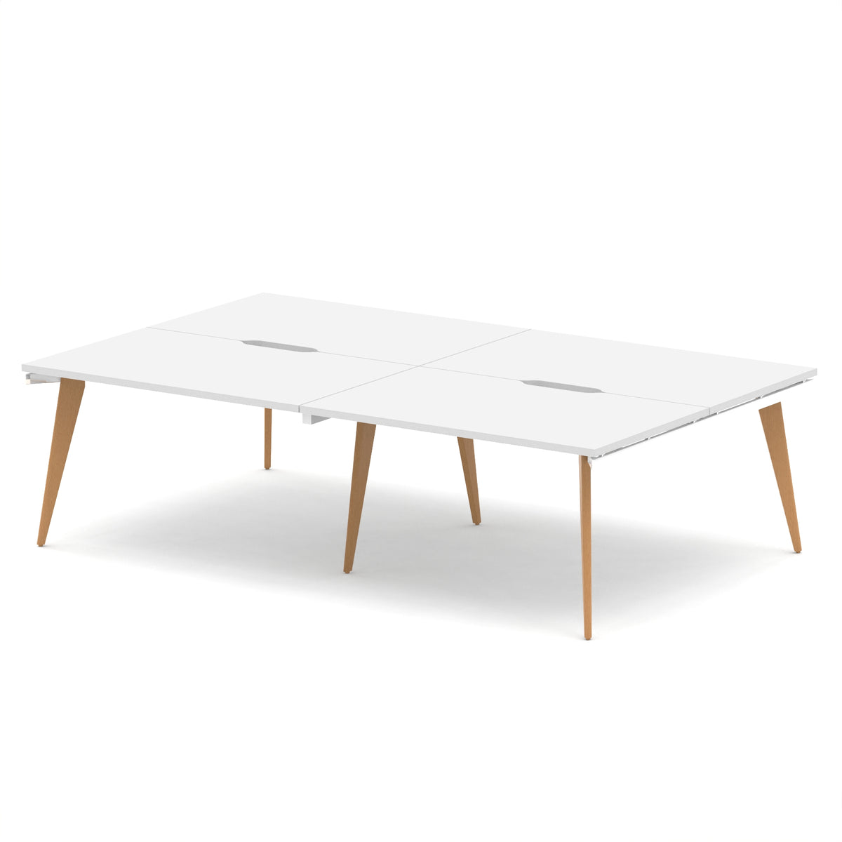 Strand Bench Desk – 2 Person - Industrious Decor