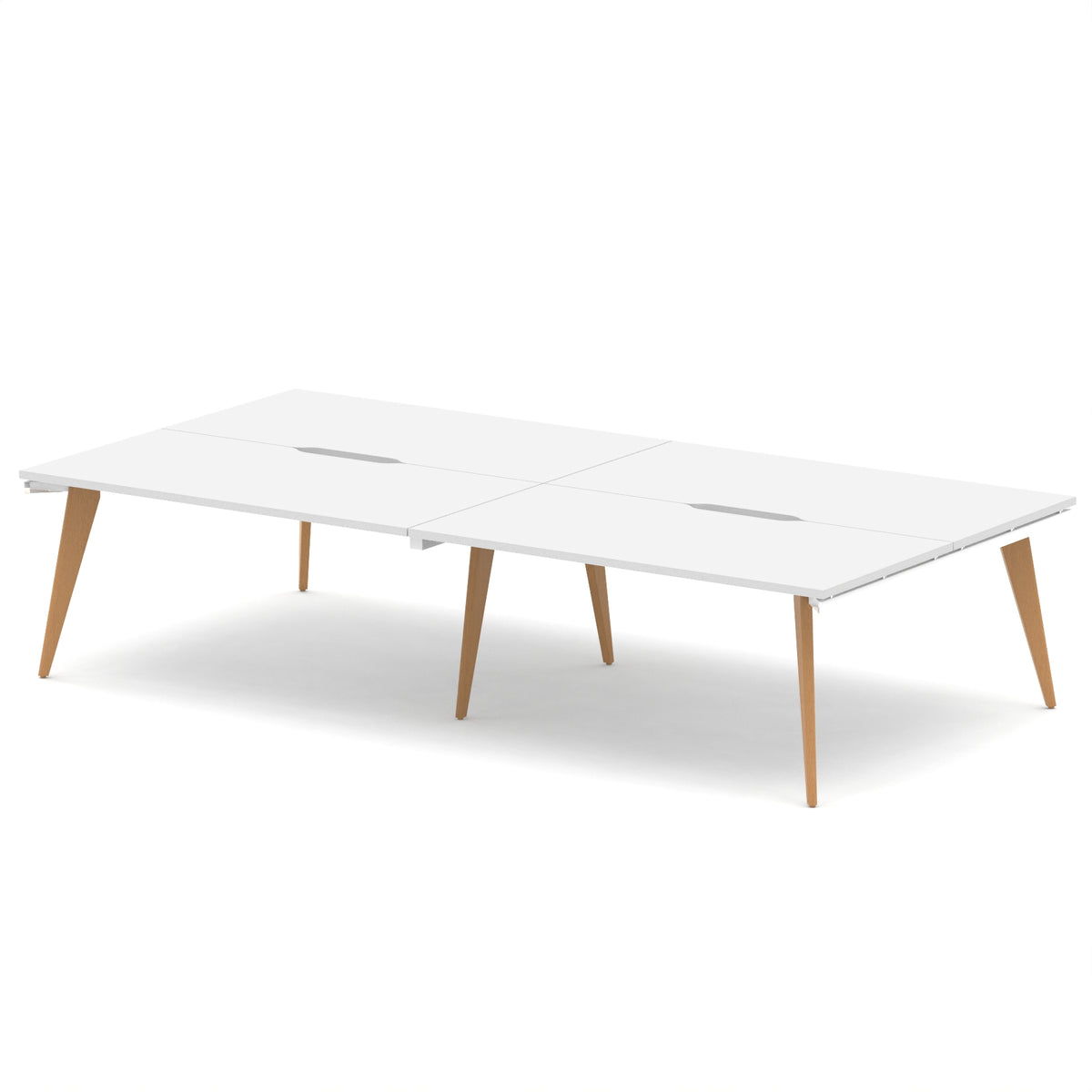 Strand Bench Desk – 2 Person - Industrious Decor