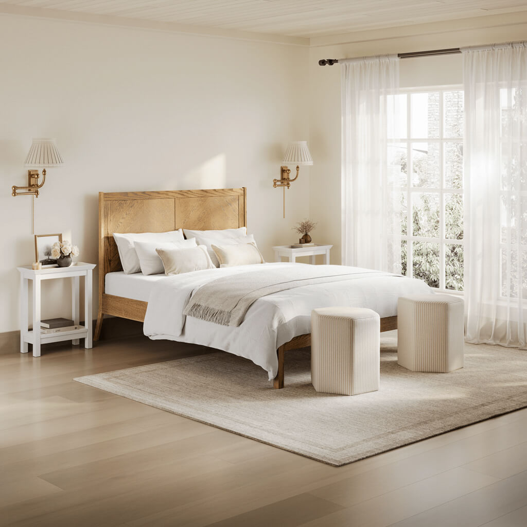 Element Kingsize Bed - Industrious Decor