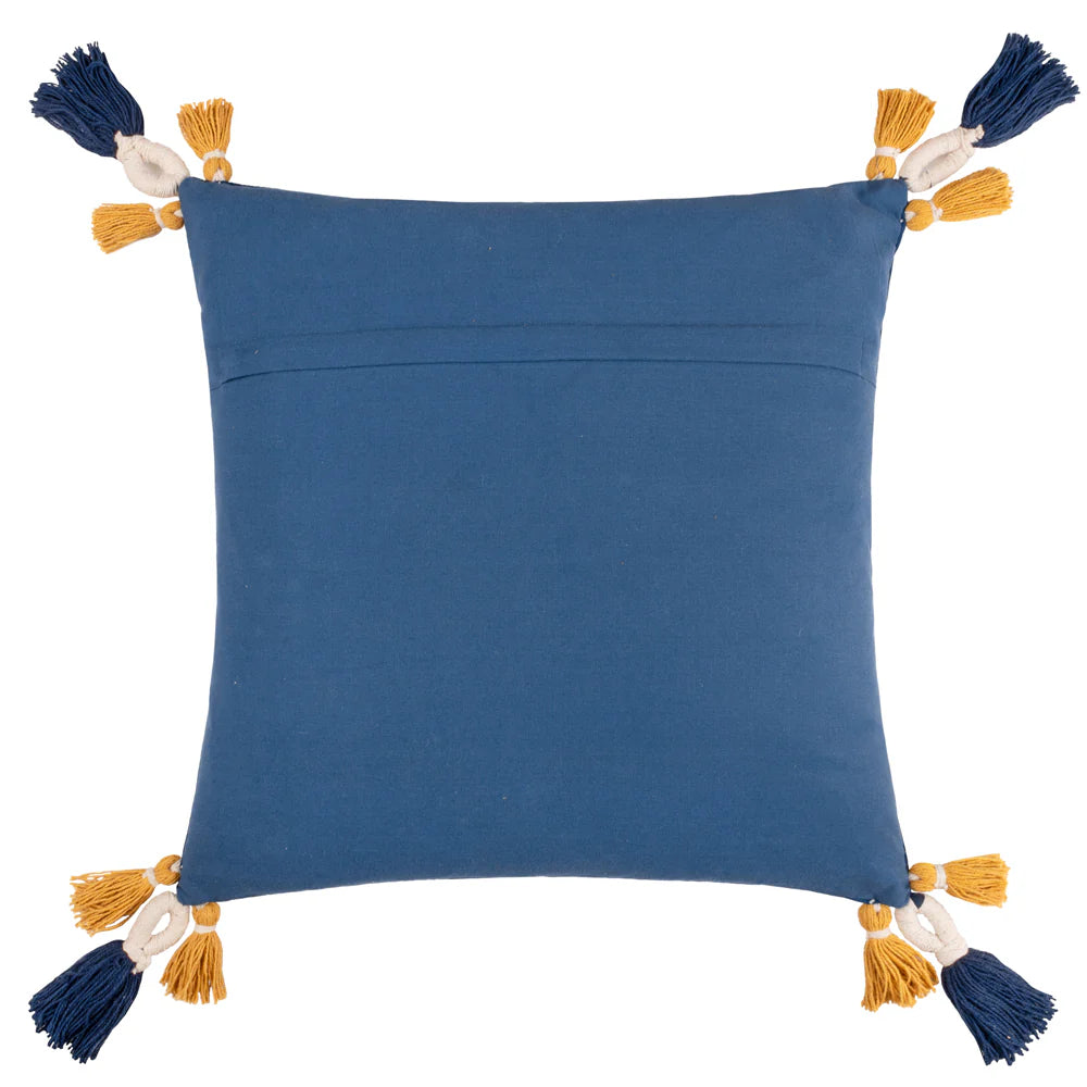 Embroidered Leopard Cushion