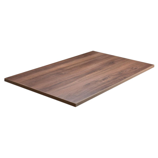 Tobacco Walnut Effect Rectangle Table Top - Industrious Decor