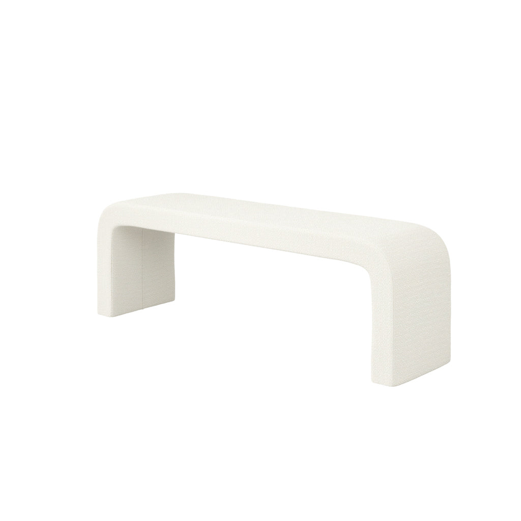Barlow Boucle Bench - Industrious Decor