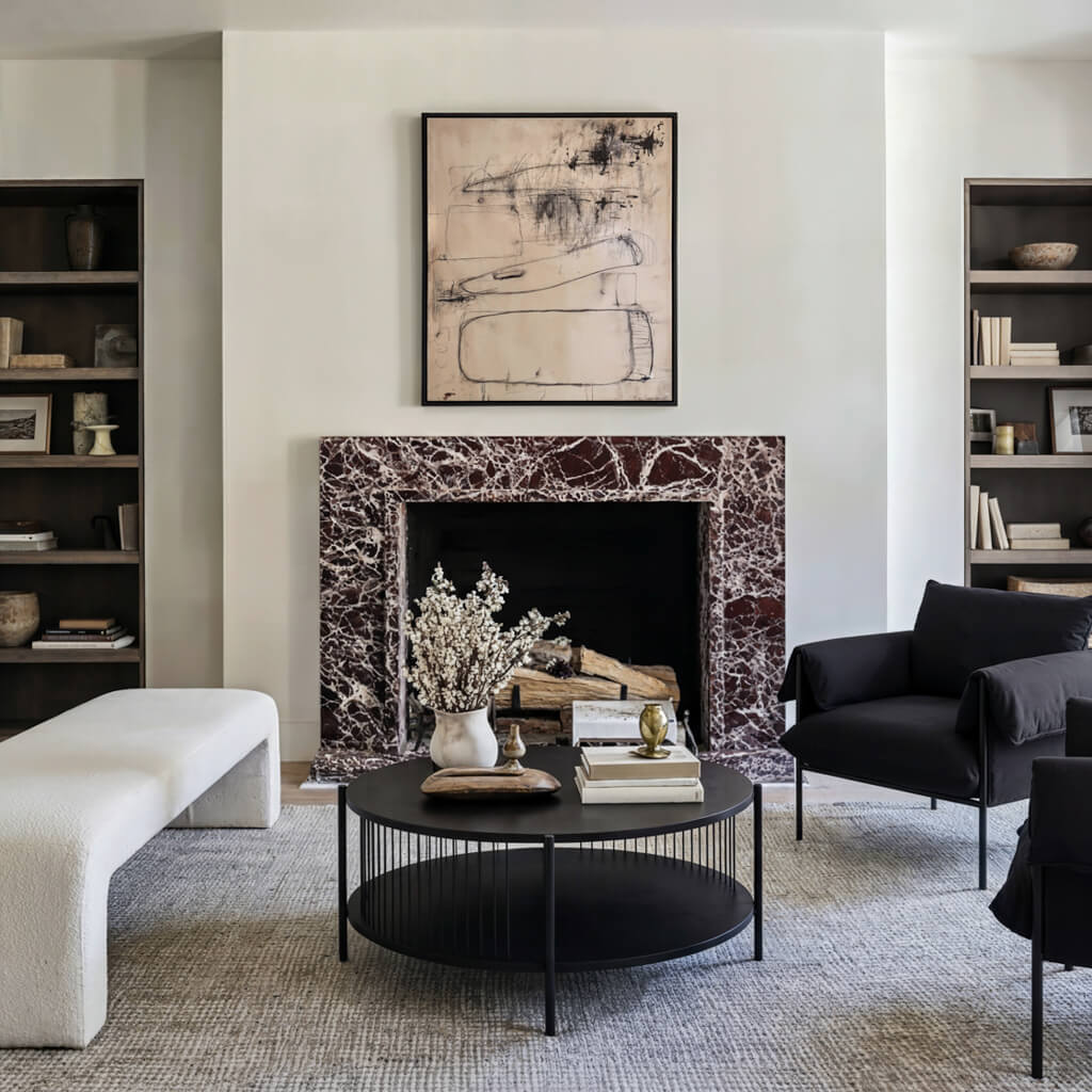 Barlow Boucle Bench - Industrious Decor