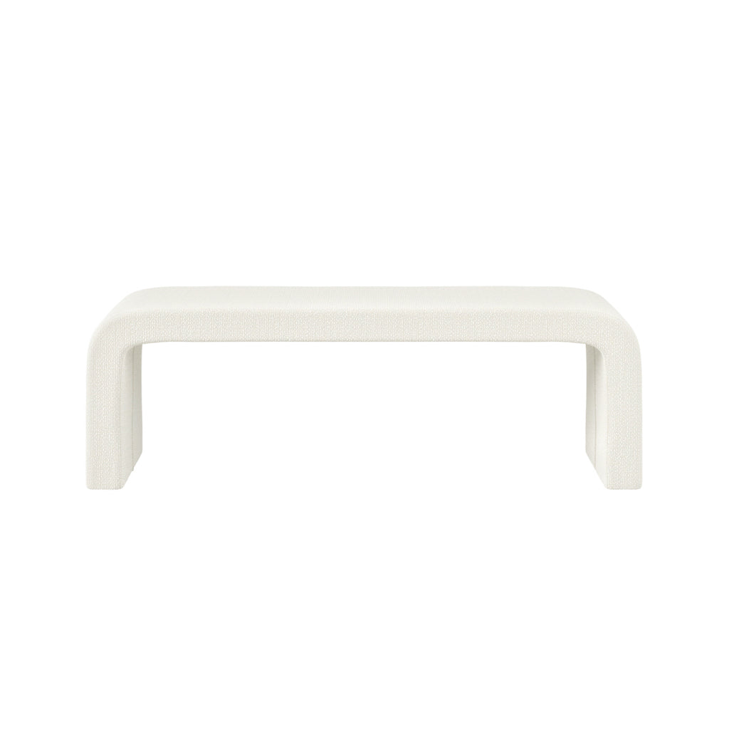 Barlow Boucle Bench - Industrious Decor