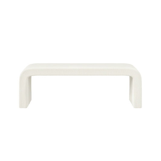 Barlow Boucle Bench - Industrious Decor