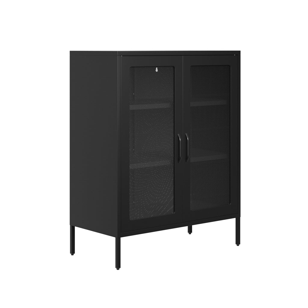 Ryter Cabinet — Black - Industrious Decor