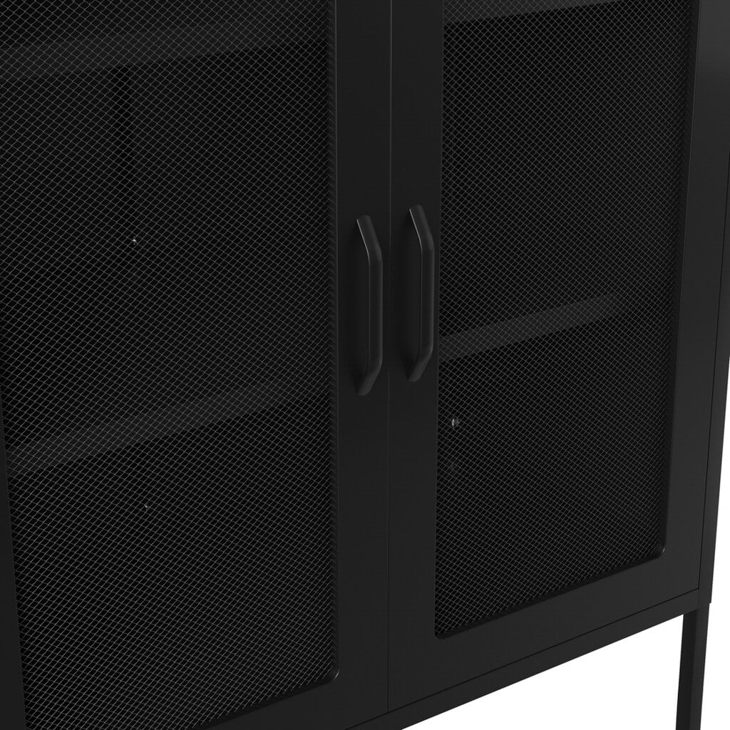 Ryter Cabinet — Black - Industrious Decor