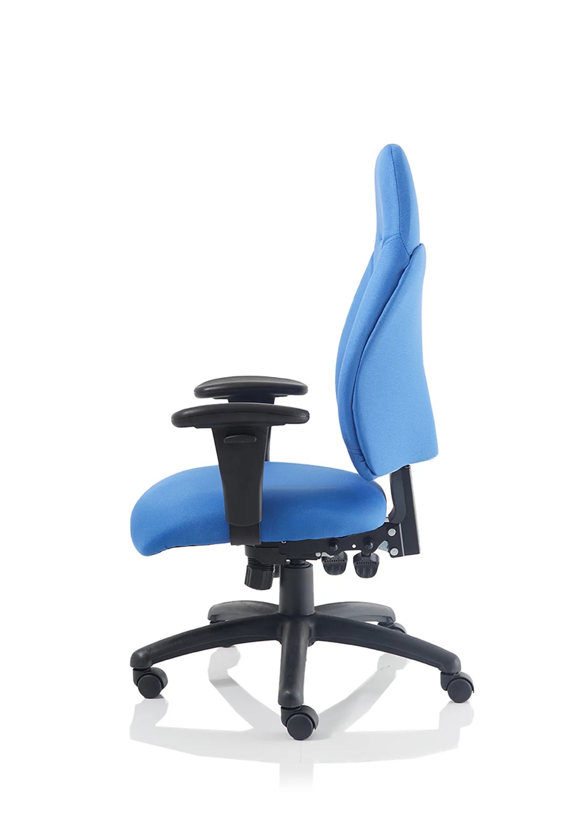 Rutherford High Back Fabric Task Chair | Gas Height | Independent Seat & Back Tilt | Height Adjustable Back & Arms - Industrious Decor