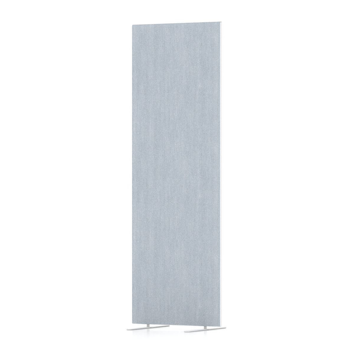 Contour Full Floor Standing Screen – 1800mm High Light Grey 600 - Industrious Decor