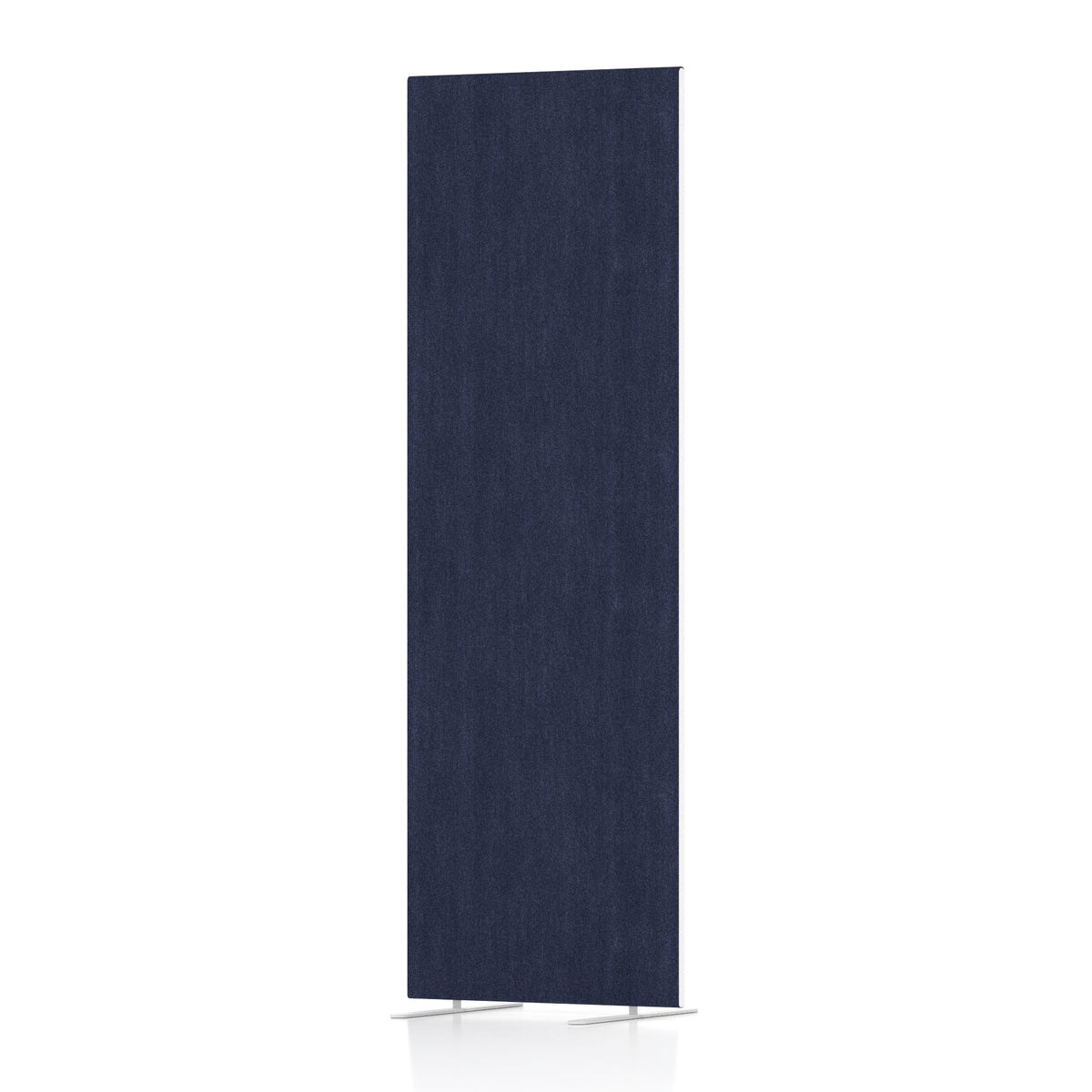 Contour Full Floor Standing Screen – 1800mm High Royal Blue 600 - Industrious Decor