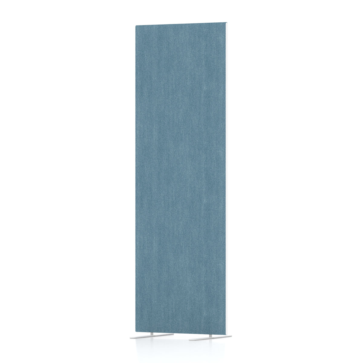 Contour Full Floor Standing Screen – 1800mm High Sky Blue 600 - Industrious Decor